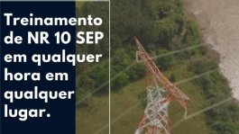 Treinamento de NR-10 formação e Reciclagem ( SEP ).