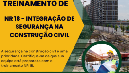 NR 18 – Integração de Segurança, Treinamento Plataforma Elevatória Móvel de Trabalho (PEMT).